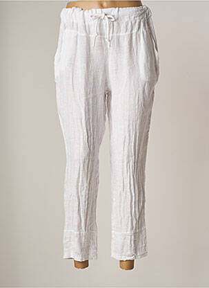 Pantalon 7/8 blanc NAIS pour femme