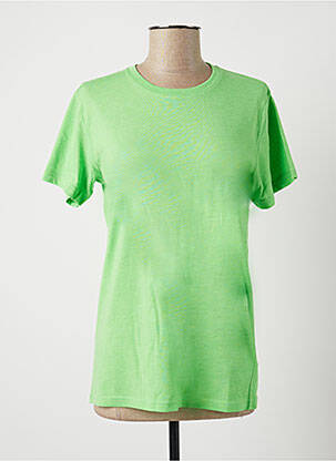 T-shirt stretch manches courtes vert RUSSEL homme