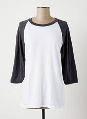 T-shirt blanc ANVIL pour femme seconde vue
