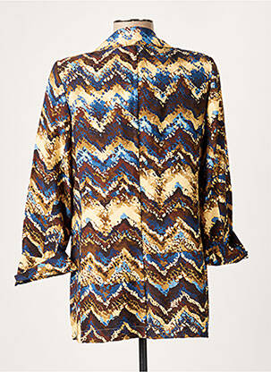 Blazer fausses poches marron JOHANNA PARIS femme
