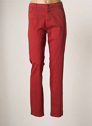 Pantalon droit orange PAKO LITTO pour femme