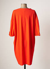 Robe courte orange EVA KAYAN pour femme seconde vue