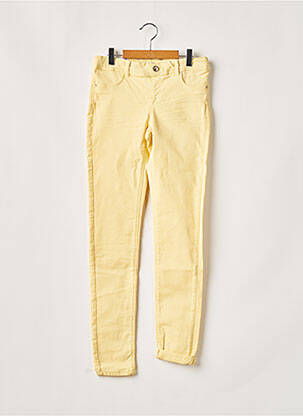 Pantalon slim jaune BASIC NEEDS BY NAME IT pour fille