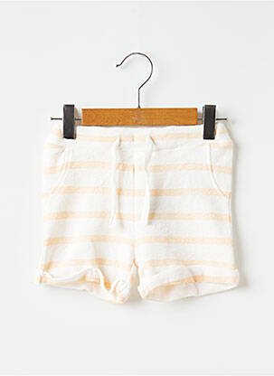 Short stretch taille élastique orange NAME IT garçon