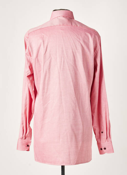 Chemise manches longues rouge MARVELIS pour homme