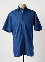 Chemise manches courtes bleu MARVELIS pour homme seconde vue
