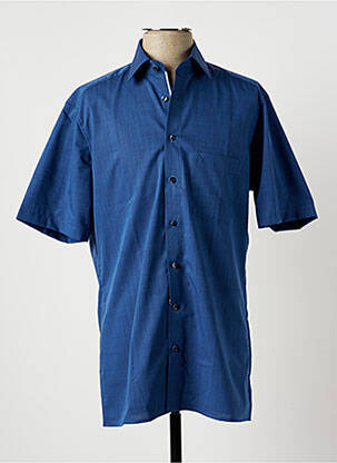 Chemise manches courtes bleu MARVELIS pour homme