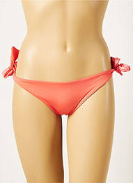 Bas de maillot de bain réversible bikini rose GENIUS femme