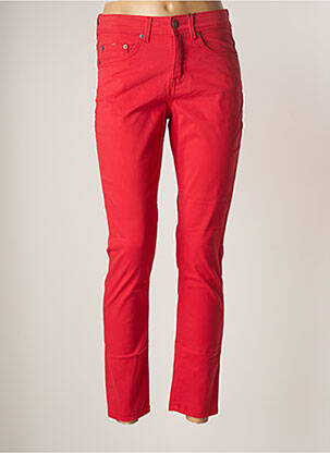 Jeans coupe slim rouge BLEND SHE pour femme