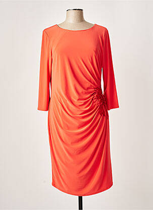 Robe mi-longue orange MICHAELA LOUISA pour femme