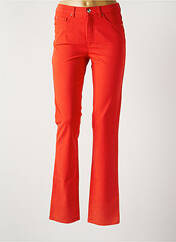 Jeans coupe droite orange BRUNO SAINT HILAIRE pour femme seconde vue