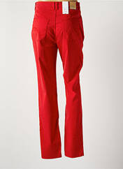 Jeans coupe slim rouge BRUNO SAINT HILAIRE pour femme seconde vue
