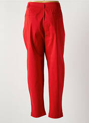 Pantalon chino rouge CHRISTINE LAURE pour femme seconde vue