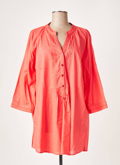 Tunique manches longues fermeture boutonnée sur le devant rose OLIVER JUNG femme