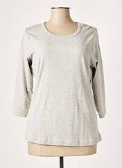 T-shirt gris IMITZ pour femme seconde vue