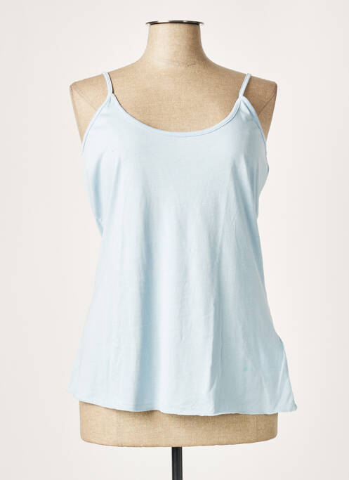 T-shirt bleu OPEN END pour femme