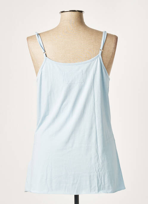 T-shirt bleu OPEN END pour femme