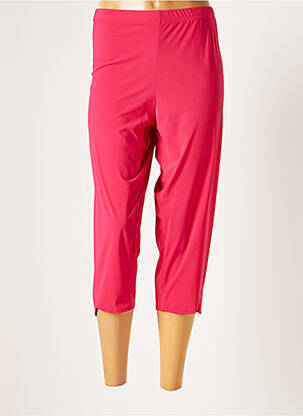 Pantacourt stretch taille normale rose G!OZE femme