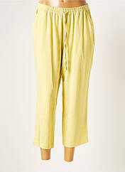 Pantalon 7/8 jaune TELMAIL pour femme seconde vue