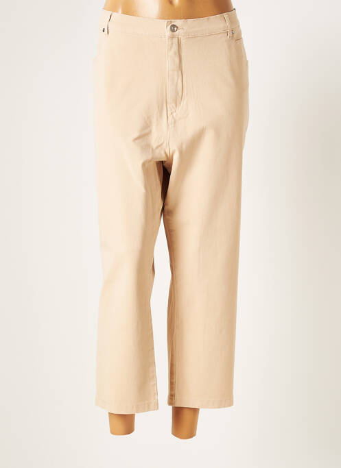 Pantalon 7/8 beige MARBLE pour femme