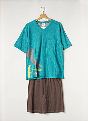 Pyjashort bleu ROSE POMME pour homme