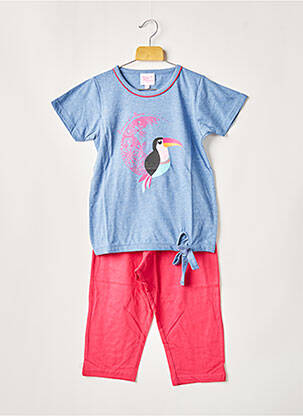 Pyjama bleu ROSE POMME pour fille
