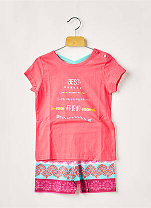 Pyjashort rose ROSE POMME pour fille