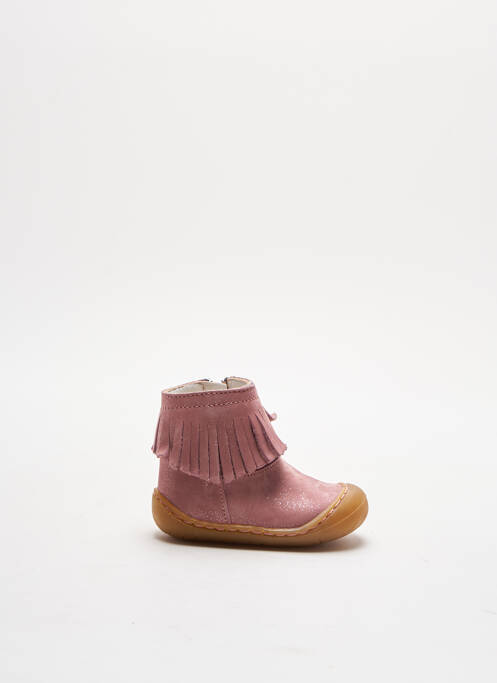 Bottines/Boots rose BELLAMY pour fille