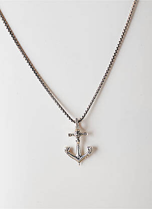 Collier gris THOMAS SABO pour homme