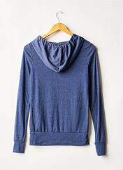 Sweat-shirt à capuche bleu DA MODA BY PRIORITY pour femme seconde vue