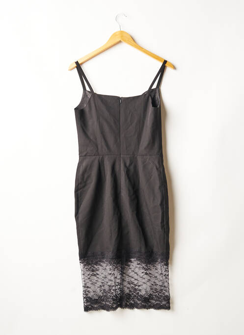 Robe mi-longue noir MOSALI femme