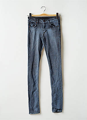 Pantalon slim stretch taille normale bleu DIVIDED H&M femme