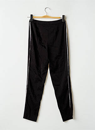 Pantalon droit taille normale taille normale noir ATMOSPHERE femme