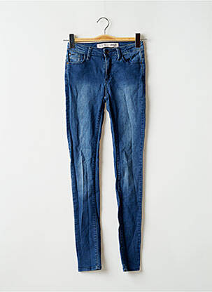 Jeans coupe slim stretch taille normale bleu DENIM CO femme