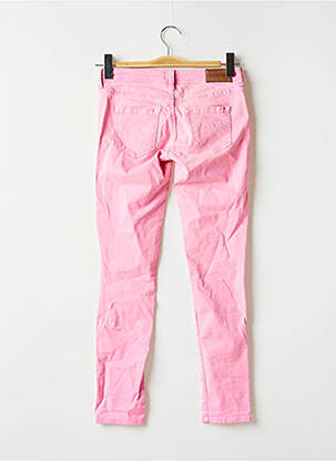 Pantalon slim taille basse taille basse rose HEARTLESS JEANS femme