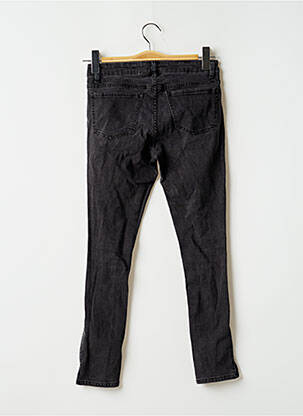 Jeans coupe slim slim taille basse noir DENIM CO femme