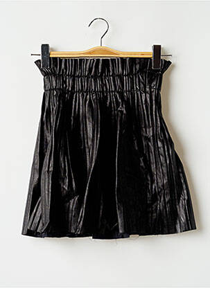 Jupe courte coupe évasée noir DONNA X LISA femme