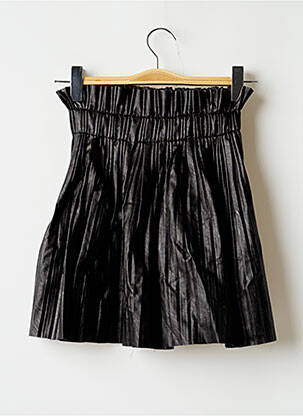 Jupe courte coupe évasée noir DONNA X LISA femme