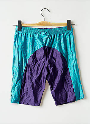 Cycliste effet matière satinée taille normale bleu NIKE femme