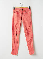 Jeans coupe slim orange ZARA pour femme seconde vue