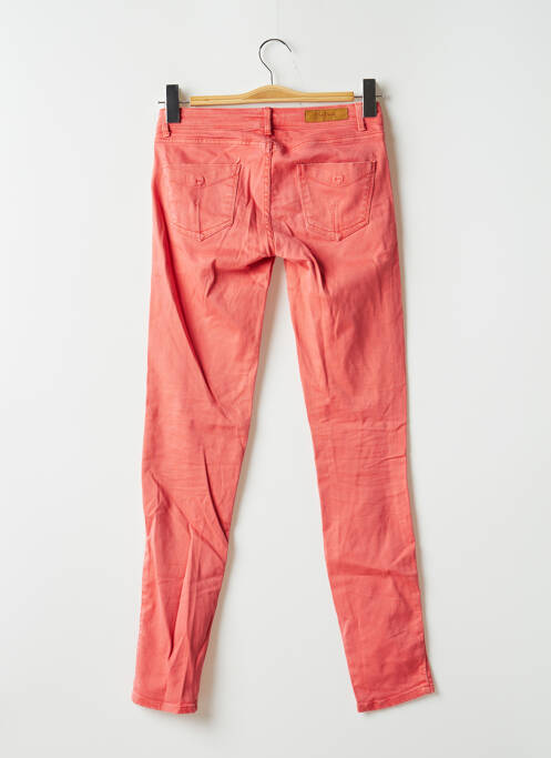 Jeans coupe slim orange ZARA pour femme