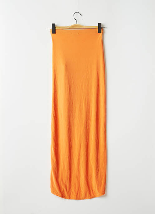 Jupe longue orange PRETTY LITTLE THING femme