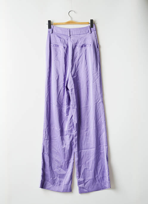 Pantalon large violet LOAVIES pour femme