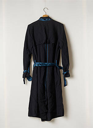 Trench poches sans capuche bleu FORTE-FORTE femme