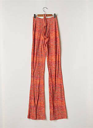 Pantalon flare stretch taille normale orange PULL & BEAR femme