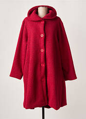Manteau long rouge G!OZE pour femme seconde vue