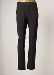 Pantalon droit noir LEMON DRESS pour femme seconde vue