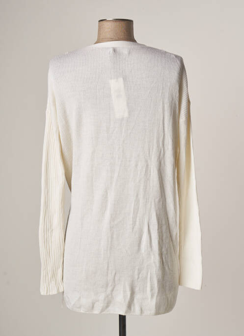 Gilet manches longues beige CALVIN KLEIN pour femme