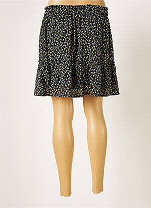 Jupe courte doublure noir PAPILLONNE femme