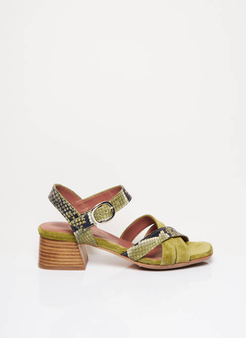 Sandales/Nu pieds vert HOMERS pour femme